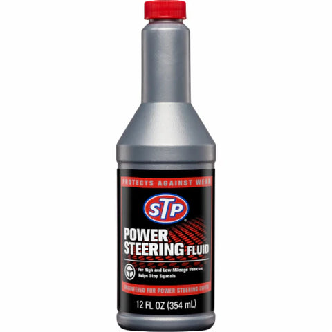 STP Power Steering Fluid 00204 12oz-6/case