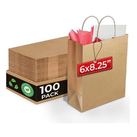 Paper Bags With Handles Bulk