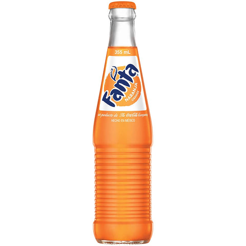 Mexican Fanta Glass Bottle 12oz-24/case