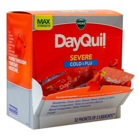 Dayquill 32 Pouches of 2 Caplets