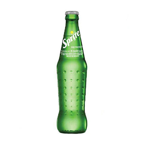 Mexican Sprite Glass Bottle 12oz-24/case