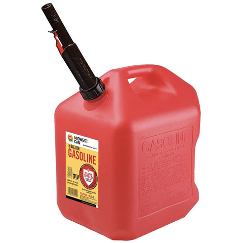 5 Gallon Gas Cans Red 4ct